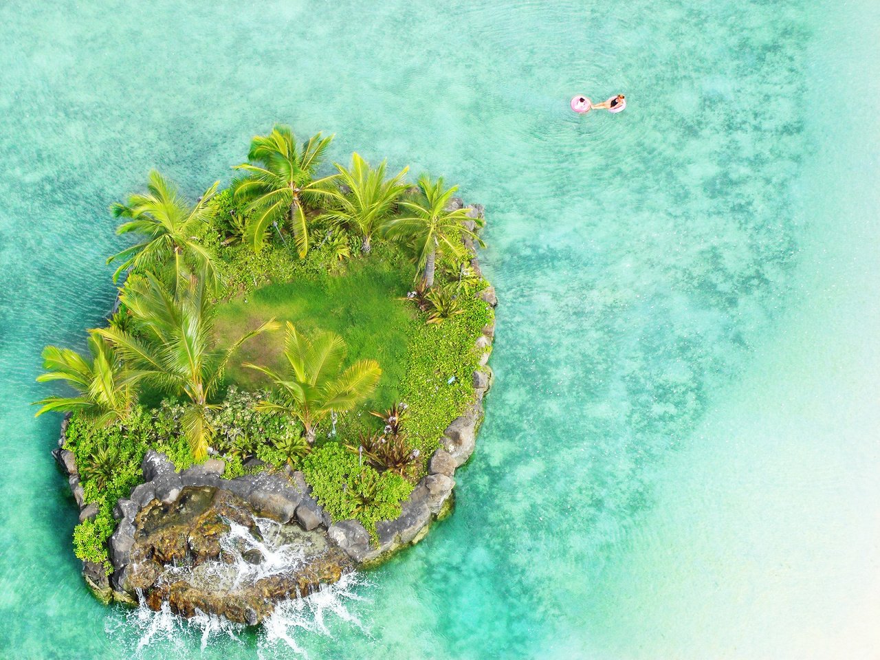 Small Island in Hawaii